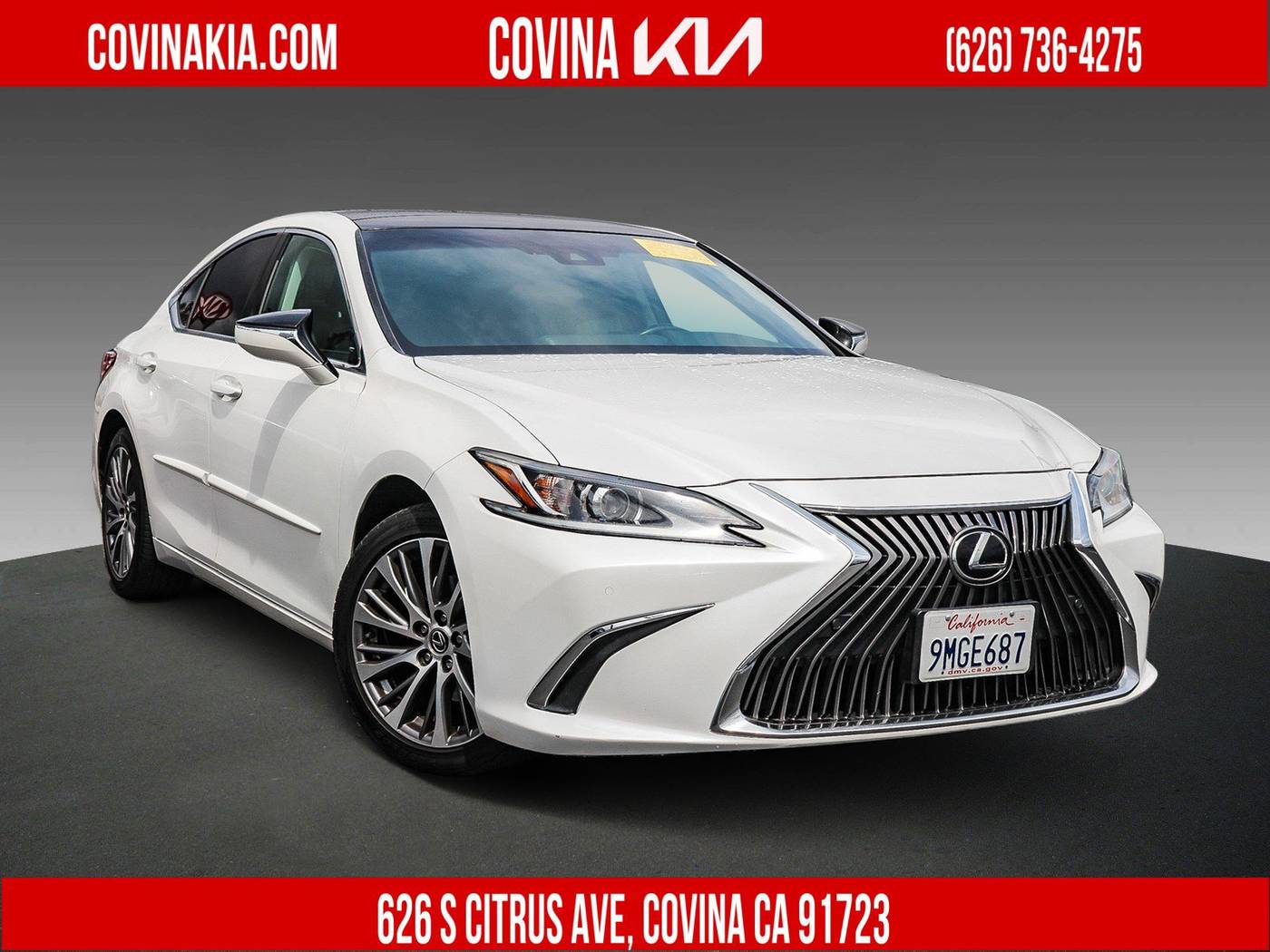 2020 Lexus ES ES 350 — Sedan — 74,640 mi — Covina, CA