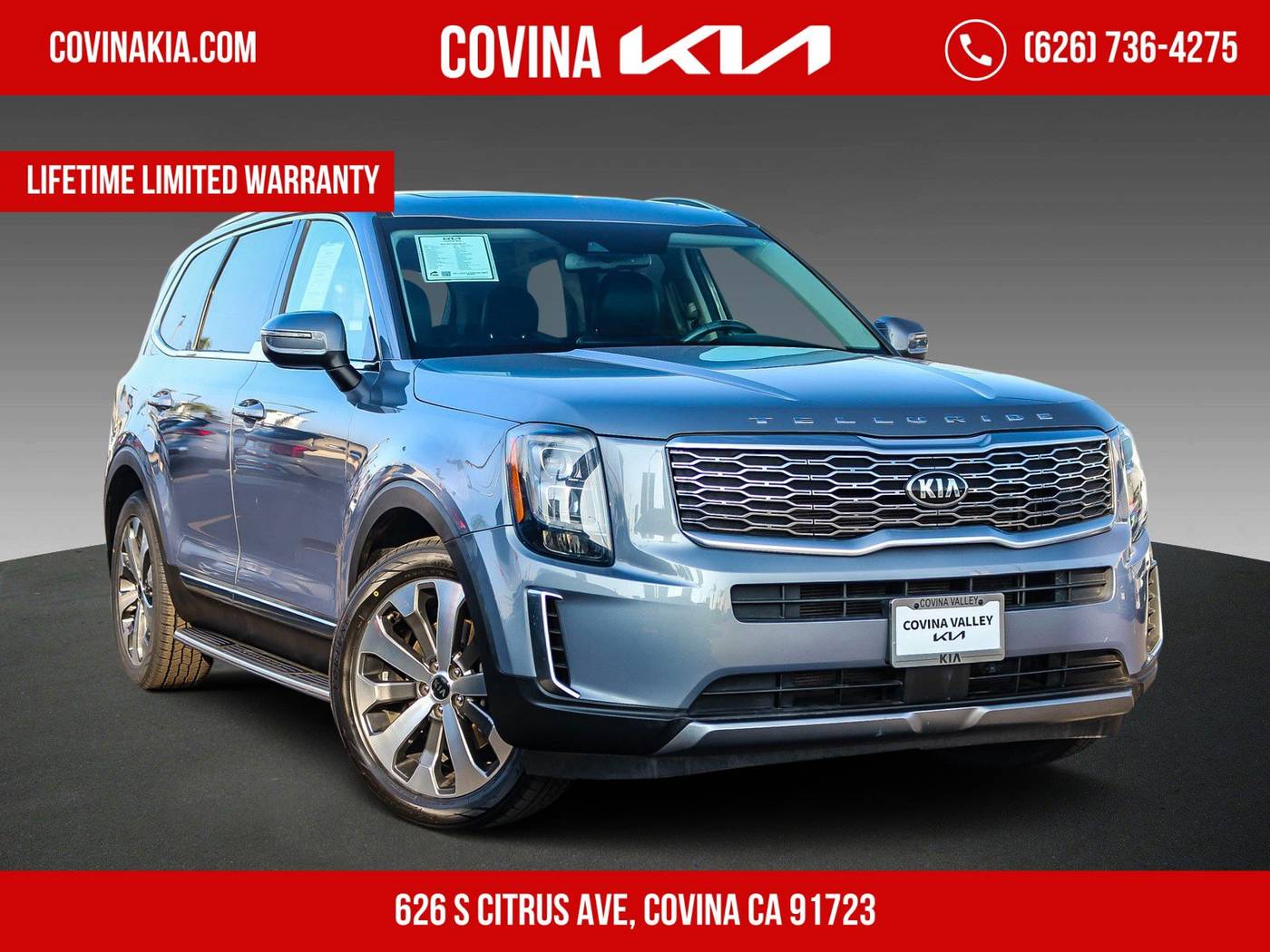2021 Kia Telluride EX — SUV — 90,763 mi — Covina, CA