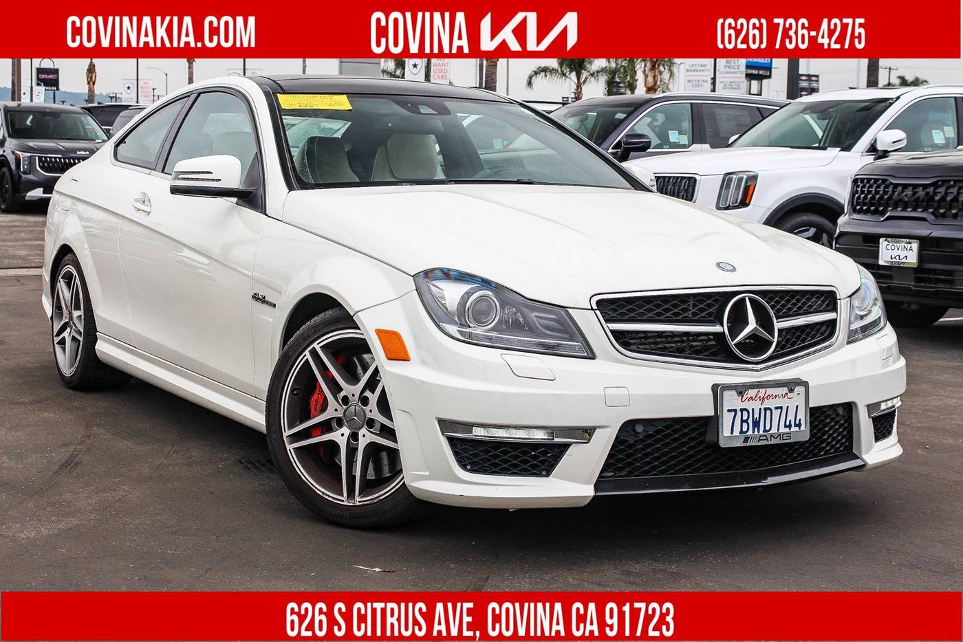2013 Mercedes-Benz C-Class C 63 AMG — Coupe — 64,918 mi — Covina, CA