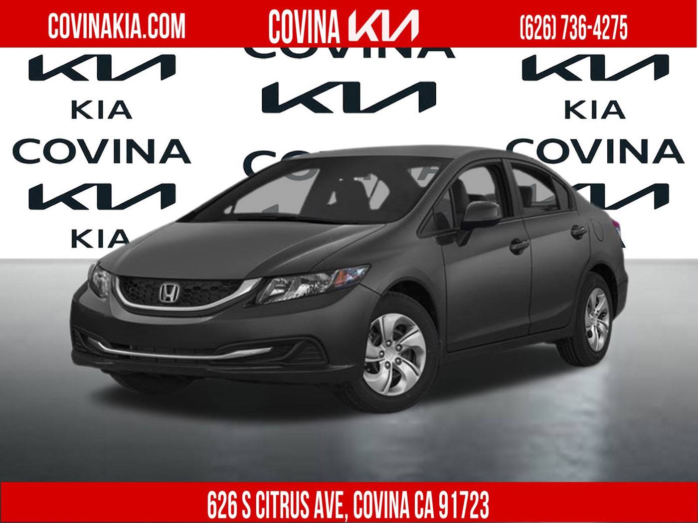 2013 Honda Civic LX — Sedan — 131,624 mi — Covina, CA