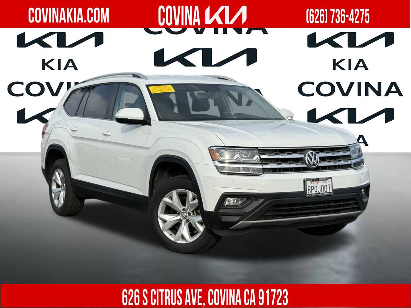2018 Volkswagen Atlas SE — SUV — 89,351 mi — Covina, CA