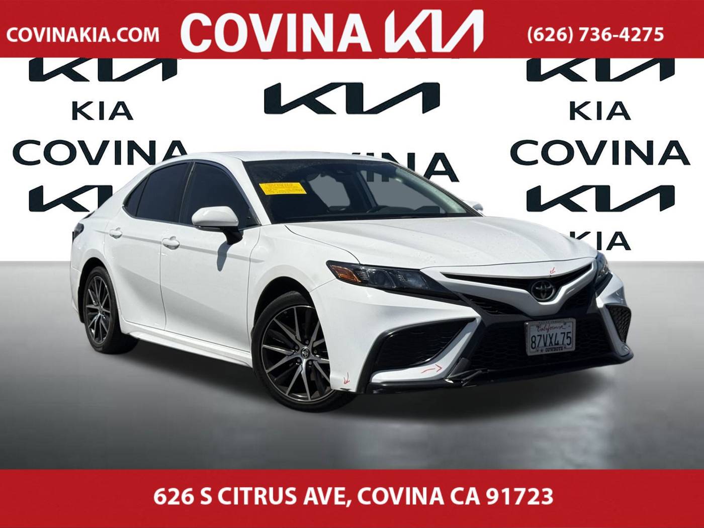2022 Toyota Camry SE — Sedan — 54,458 mi — Covina, CA