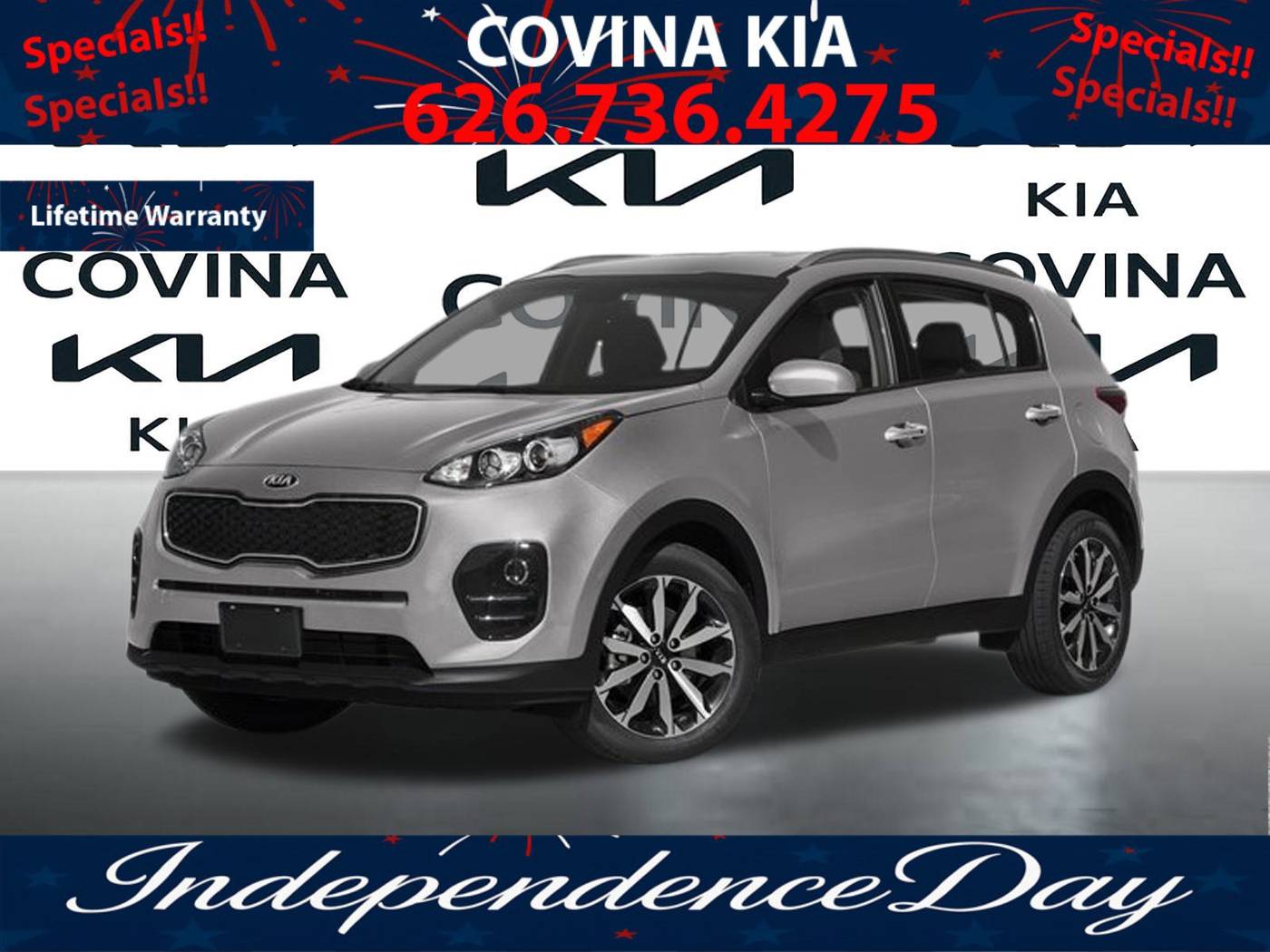2017 Kia Sportage EX — SUV — 95,064 mi — Covina, CA