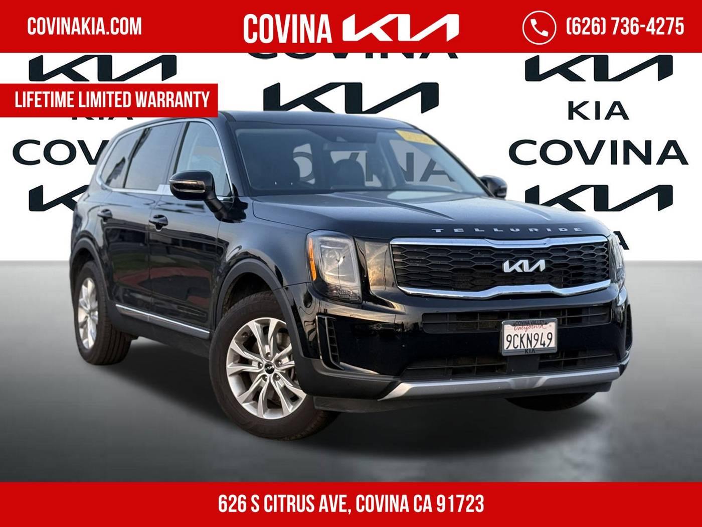 2022 Kia Telluride LX — SUV — 37,712 mi — Covina, CA