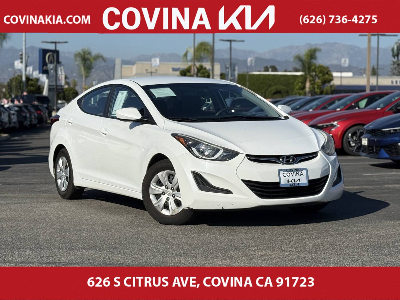 2016 Hyundai Elantra SE — Sedan — 71,768 mi — Covina, CA