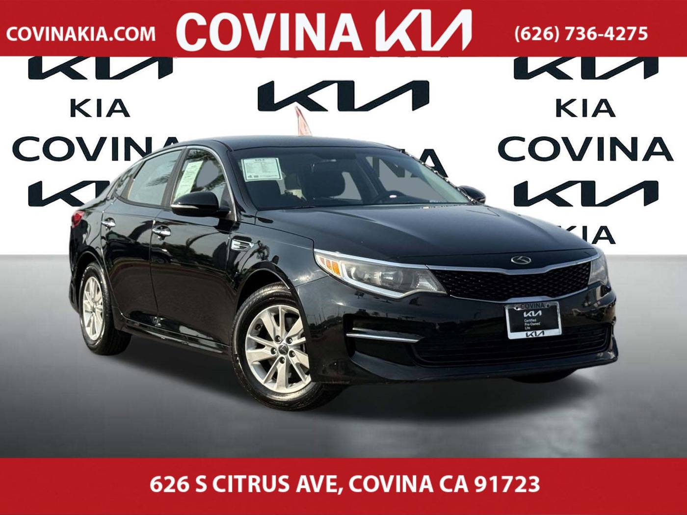 2016 Kia Optima LX — Sedan — 89,639 mi — Covina, CA