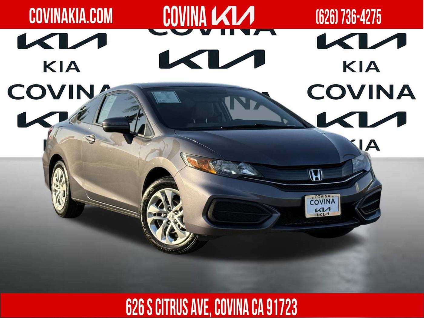 2015 Honda Civic LX — Coupe — 70,511 mi — Covina, CA