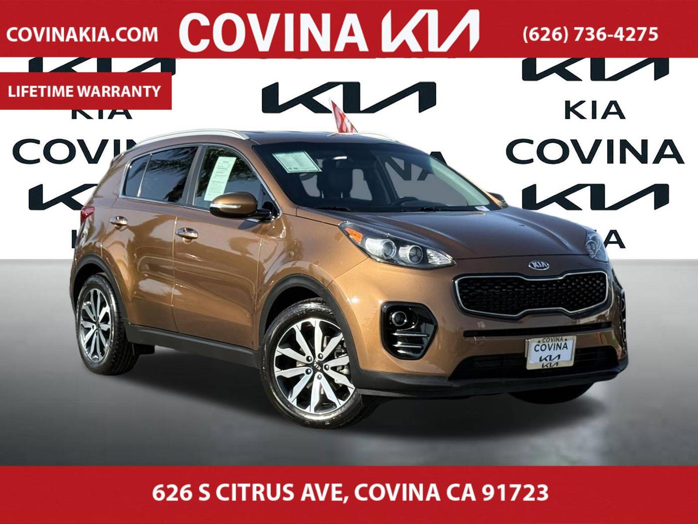 2018 Kia Sportage EX — SUV — 35,107 mi — Covina, CA