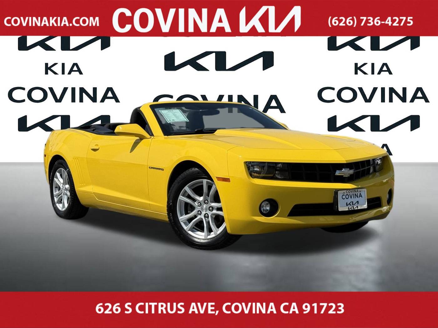 2013 Chevrolet Camaro 1LT — Convertible — 107,316 mi — Covina, CA