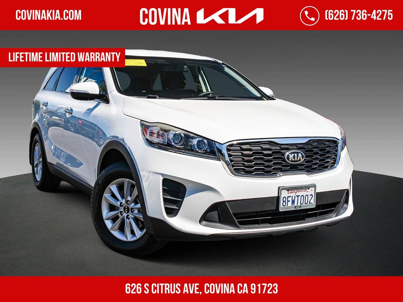 2019 Kia Sorento LX — SUV — 52,200 mi — Covina, CA