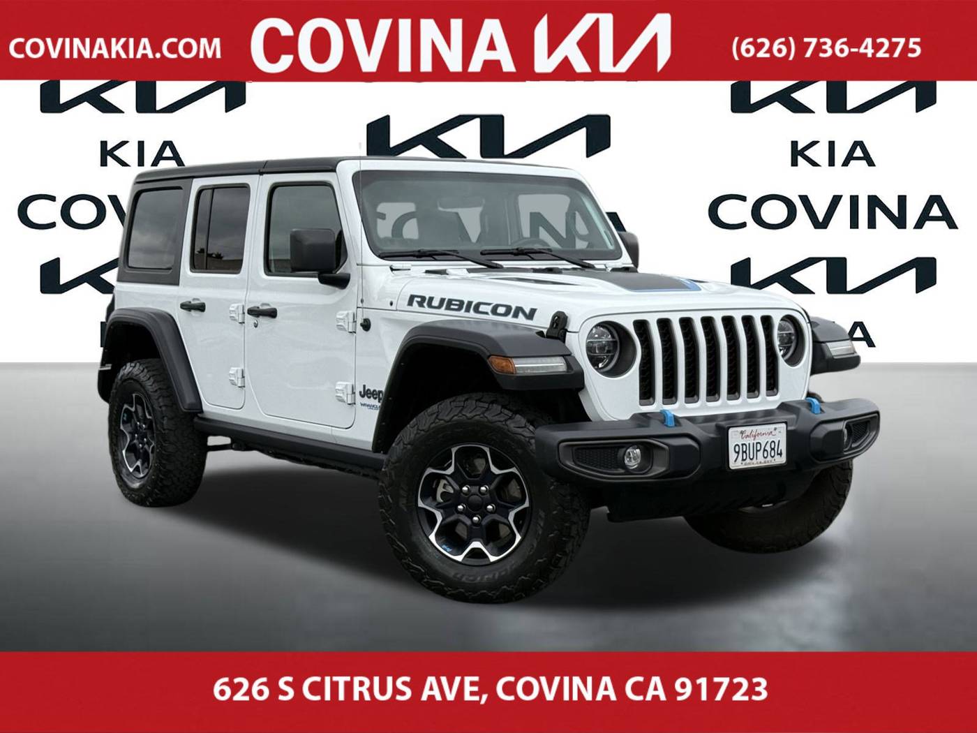 2022 Jeep Wrangler Rubicon 4xe — SUV — 55,292 mi — Covina, CA