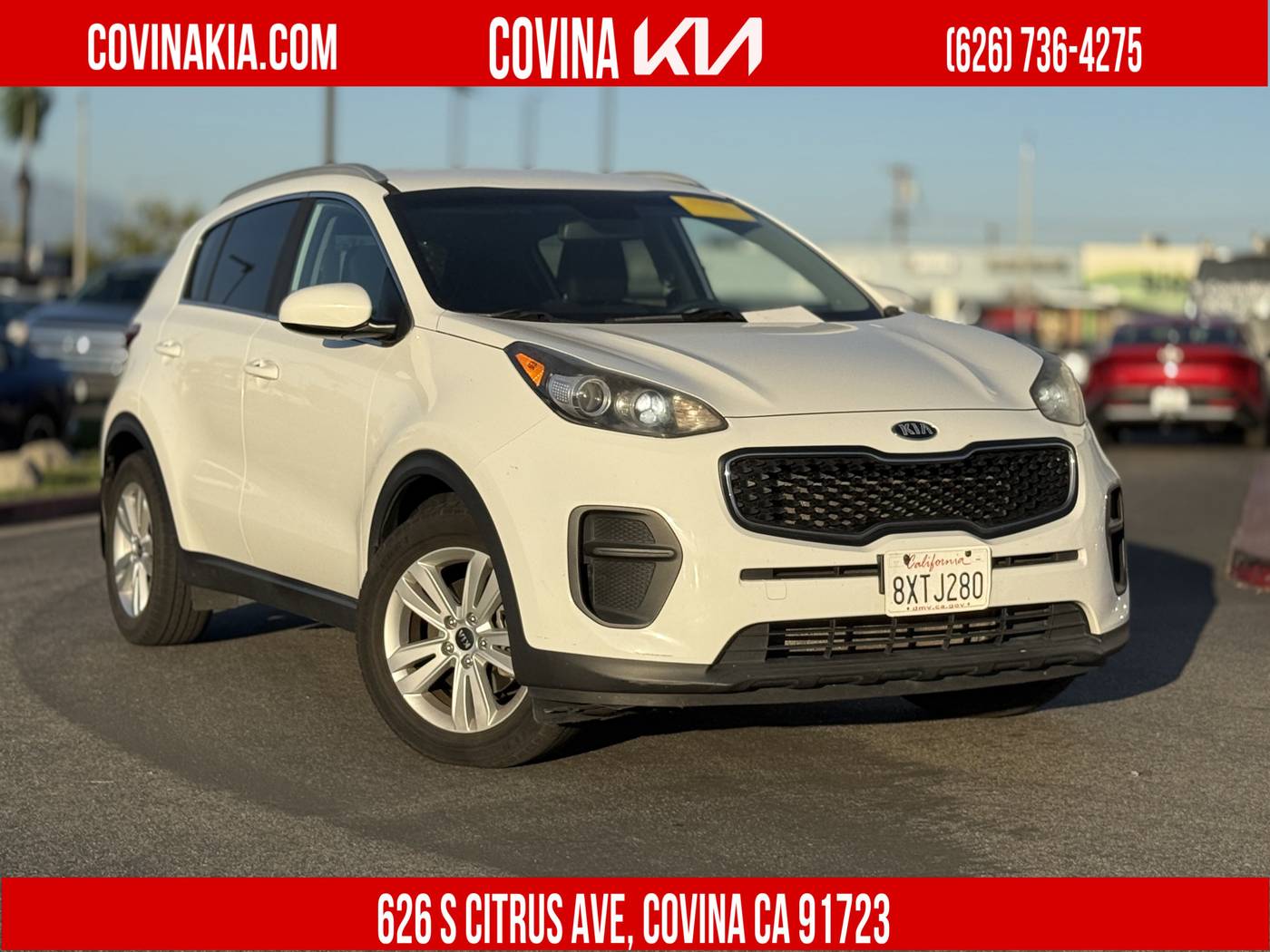 2017 Kia Sportage LX — SUV — 100,419 mi — Covina, CA