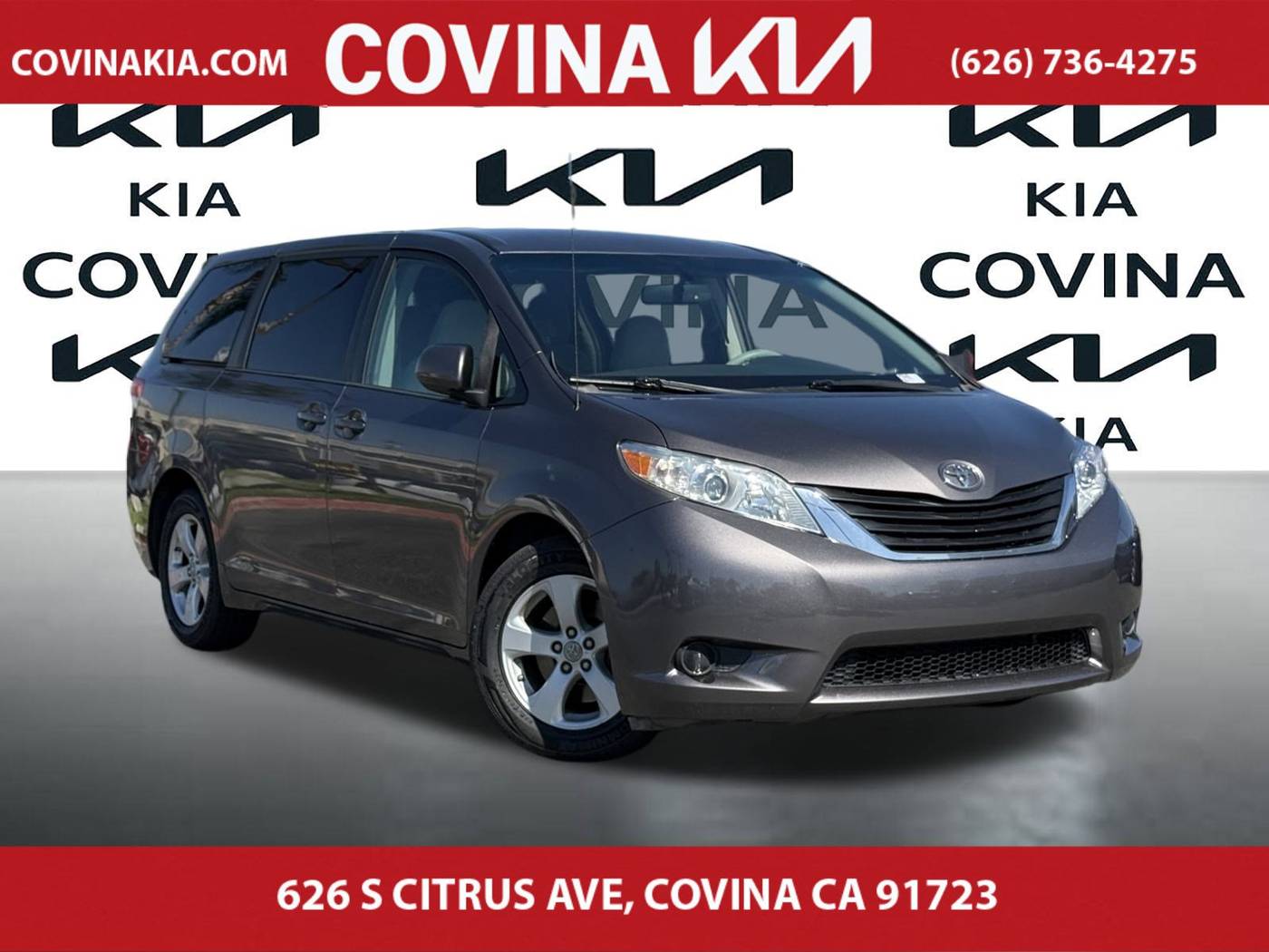 2012 Toyota Sienna LE — Minivan — 103,225 mi — Covina, CA
