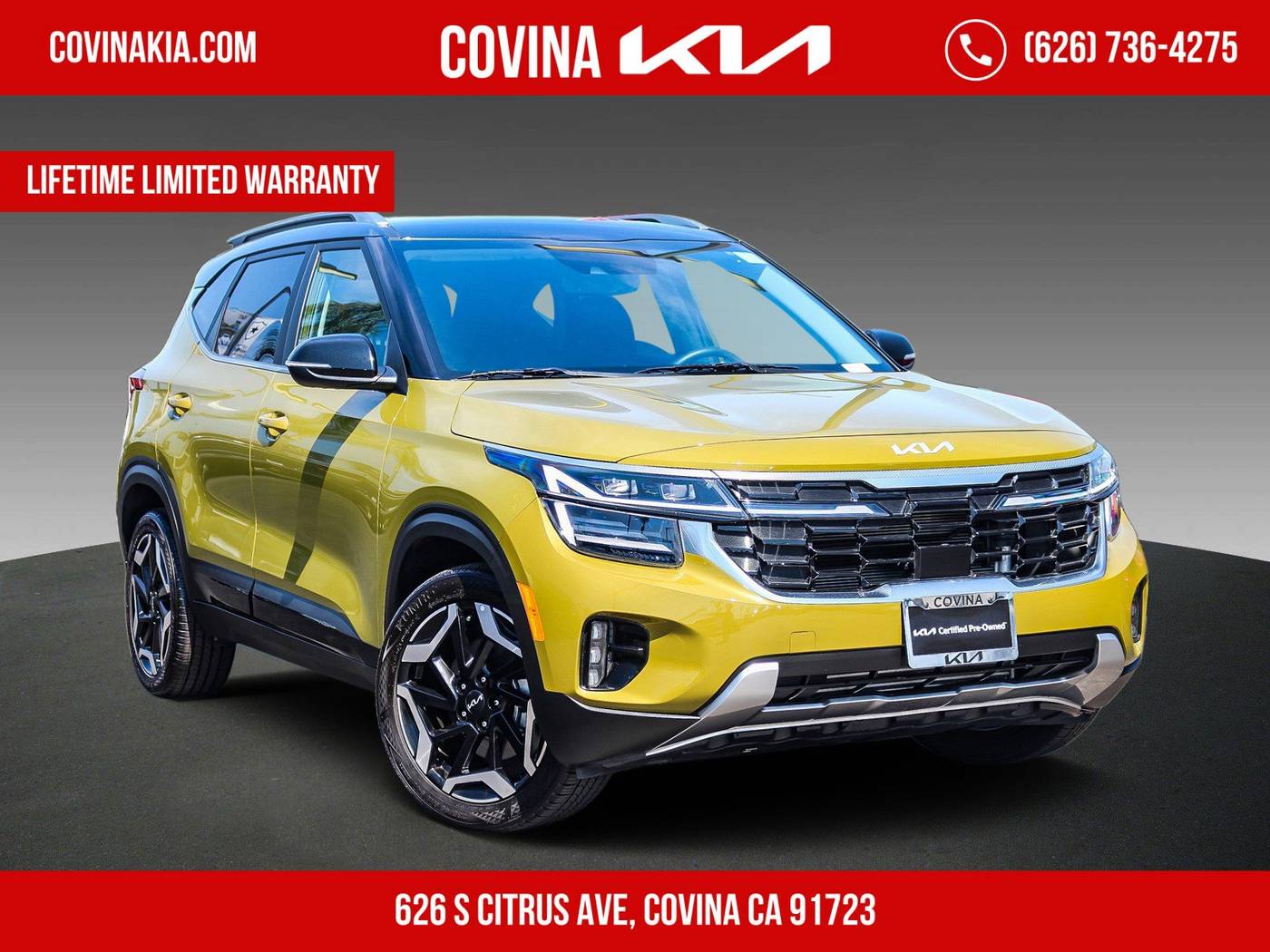 2024 Kia Seltos SX — SUV — 7,412 mi — Covina, CA