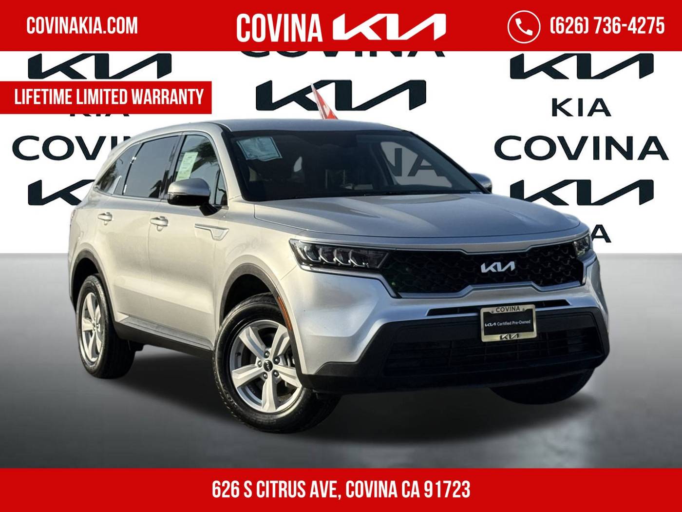 2022 Kia Sorento LX — SUV — 57,018 mi — Covina, CA