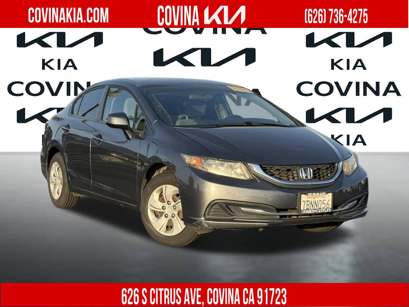 2013 Honda Civic LX — Sedan — 113,405 mi — Covina, CA