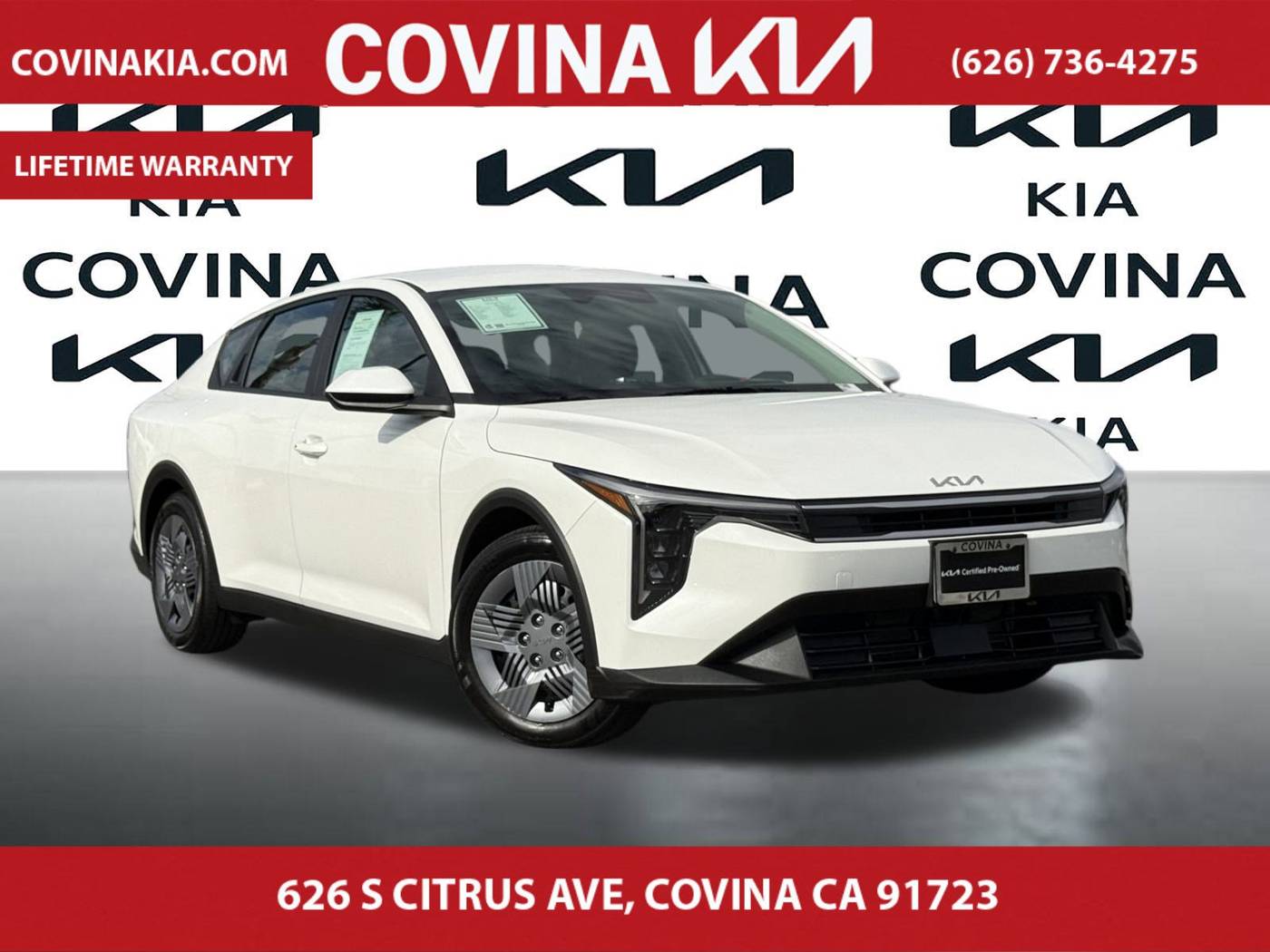2025 Kia K4 LX — Sedan — 2,665 mi — Covina, CA