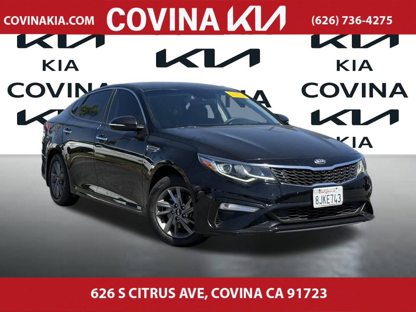 2019 Kia Optima LX — Sedan — 107,011 mi — Covina, CA