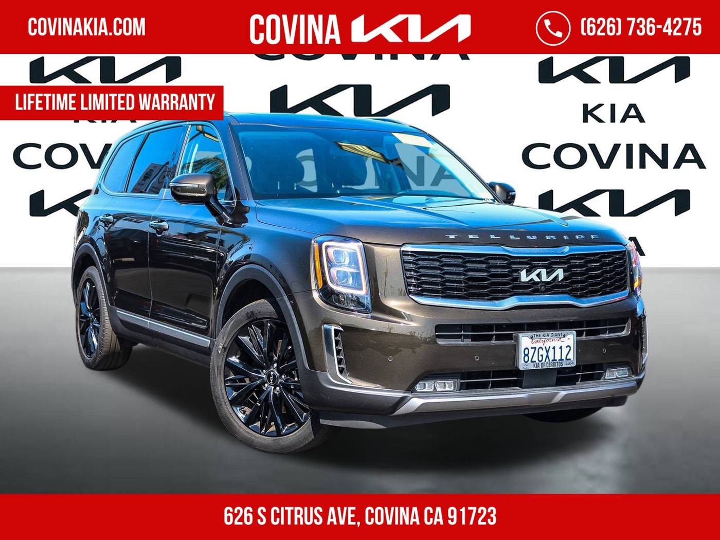 2022 Kia Telluride SX — SUV — 68,338 mi — Covina, CA