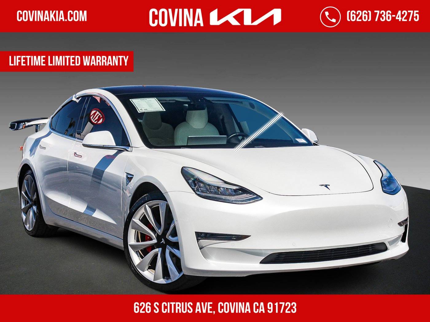 2018 Tesla Model 3 Long Range — Sedan — 45,888 mi — Covina, CA