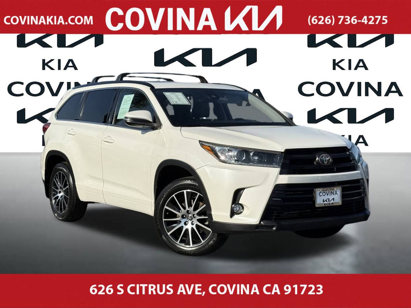 2018 Toyota Highlander SE V6 — SUV — 64,107 mi — Covina, CA