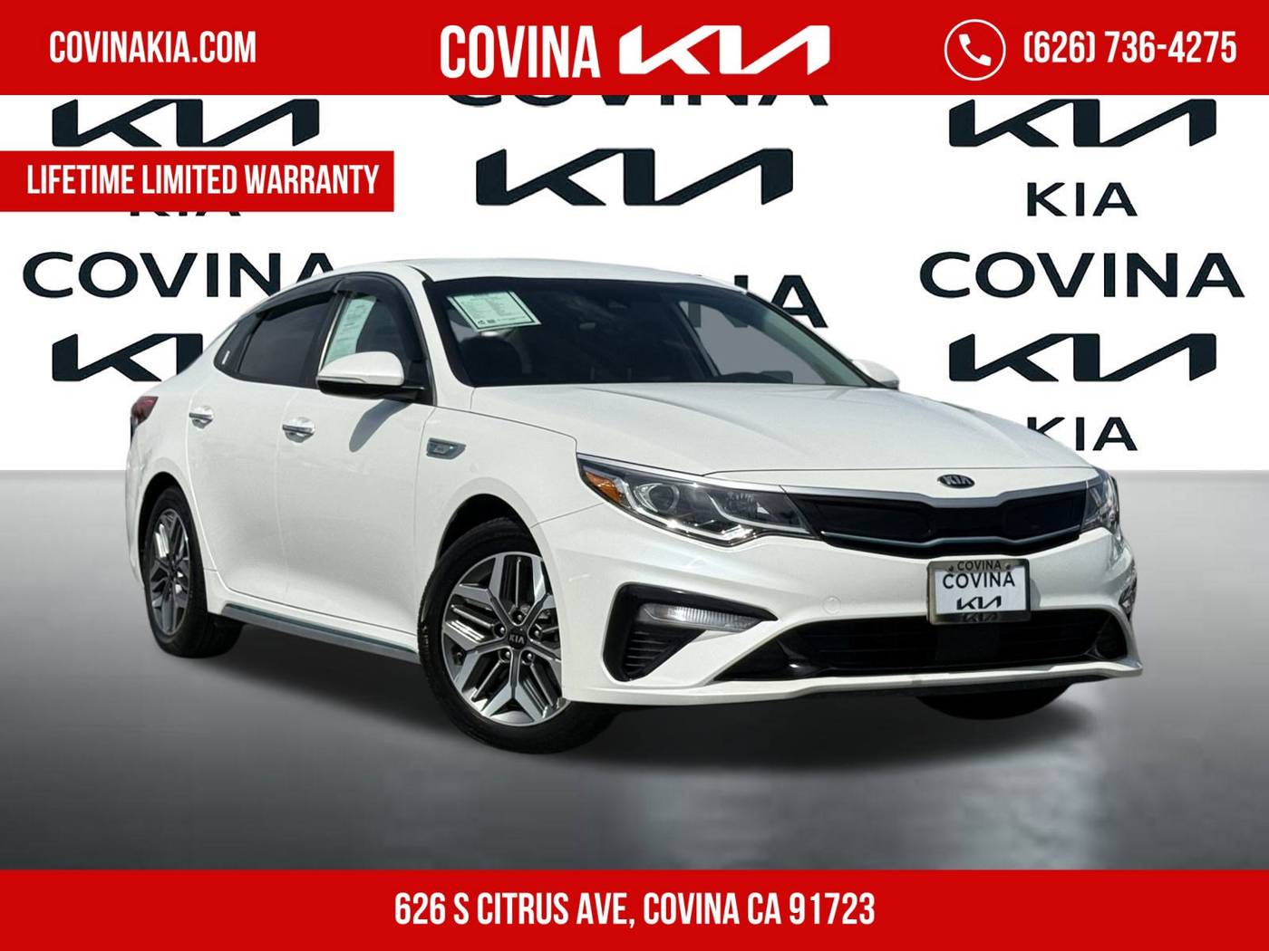 2020 Kia Optima Hybrid EX — Sedan — 43,185 mi — Covina, CA