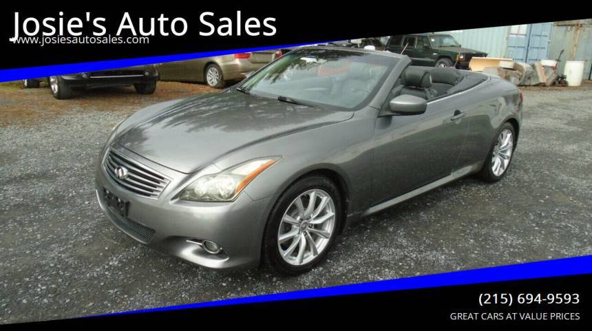 2012 INFINITI G G37 — Convertible — 132,341 mi — Gilbertsville, PA