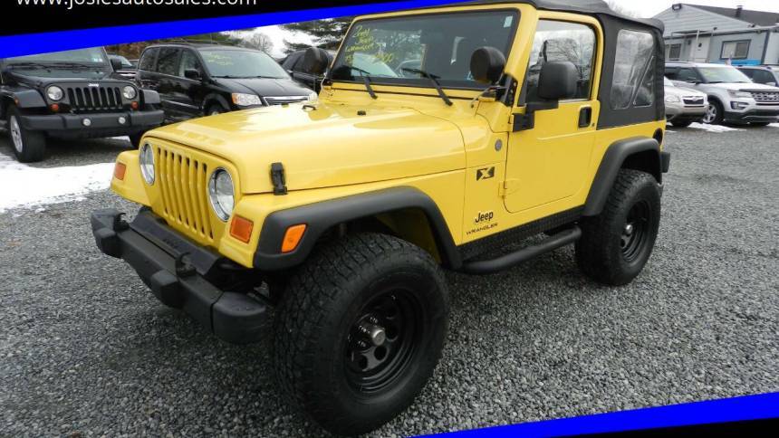 2004 Jeep Wrangler X — SUV — 75,186 mi — Gilbertsville, PA