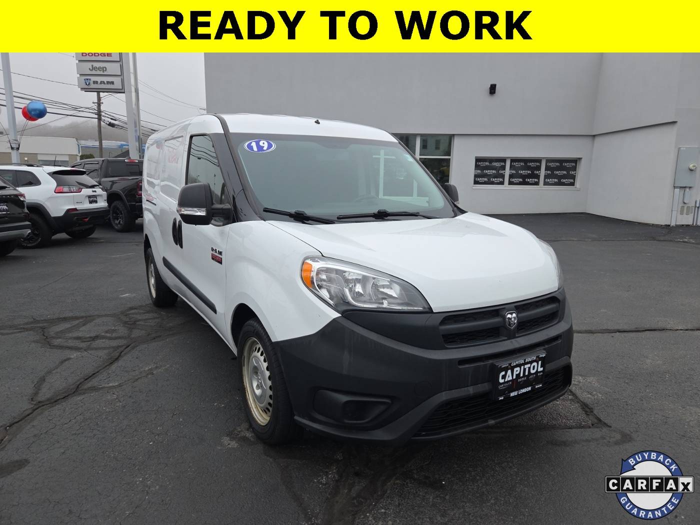 2018 Ram ProMaster City Cargo Van Tradesman — Cargo Van — 128,487 mi — New London, CT