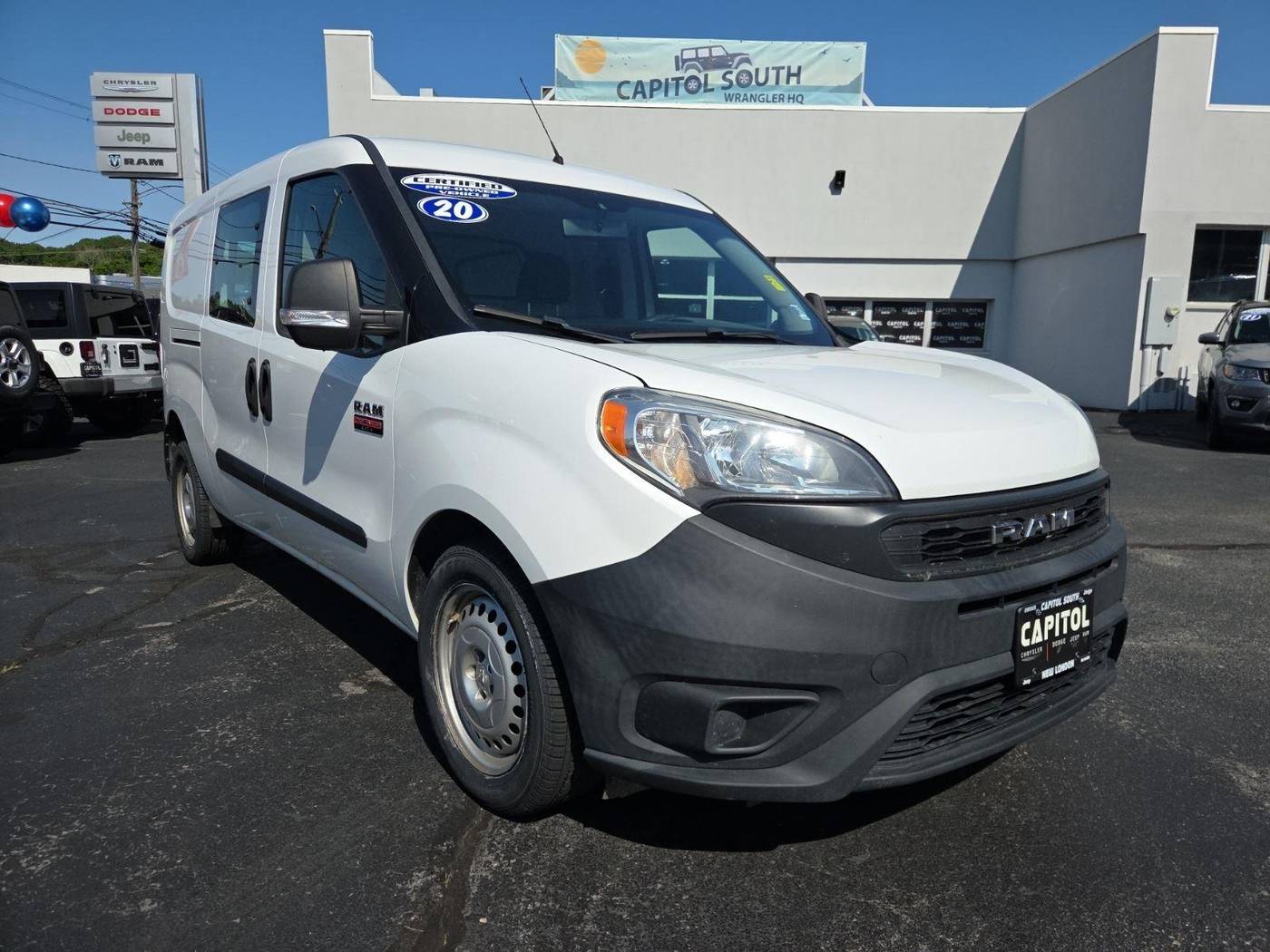 2020 Ram ProMaster City Cargo Van Tradesman — Cargo Van — 57,406 mi — New London, CT