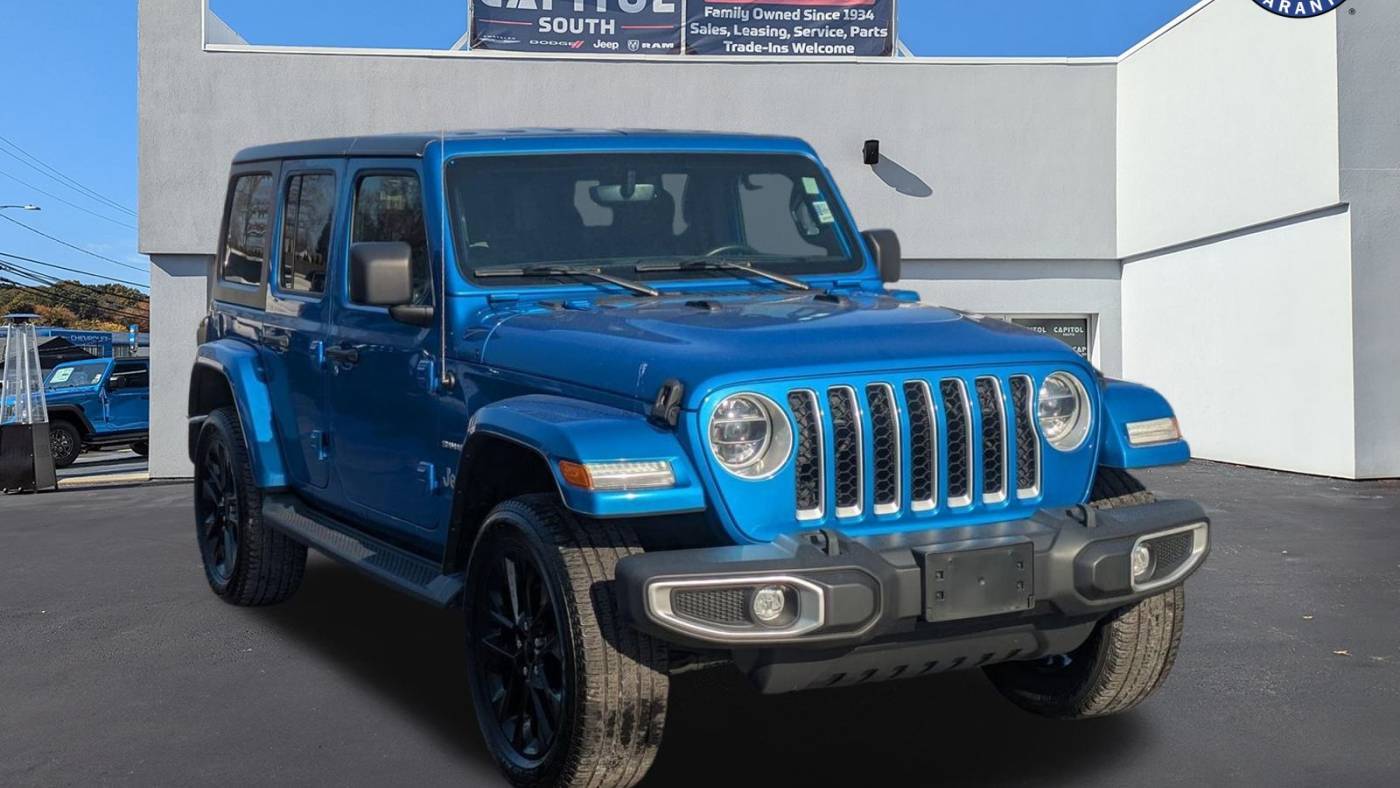 2021 Jeep Wrangler Sahara 4xe — SUV — 56,618 mi — New London, CT