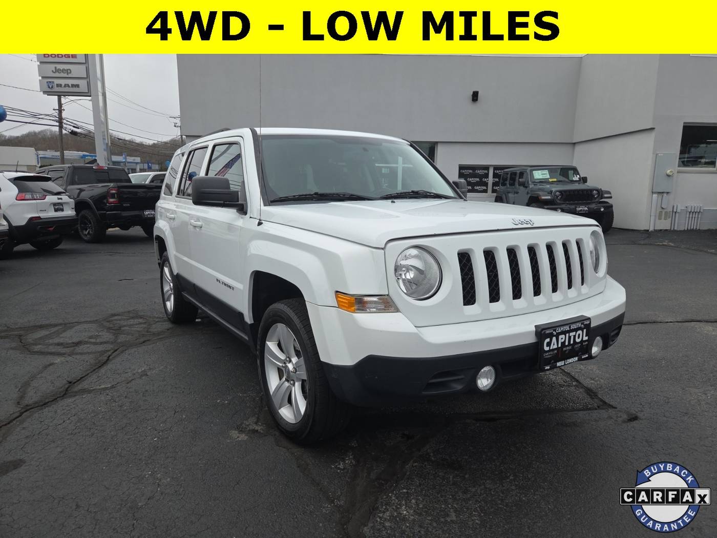 2016 Jeep Patriot Latitude — SUV — 85,309 mi — New London, CT