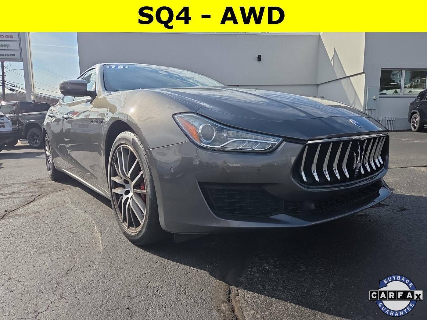 2018 Maserati Ghibli S Q4 — Sedan — 59,669 mi — New London, CT