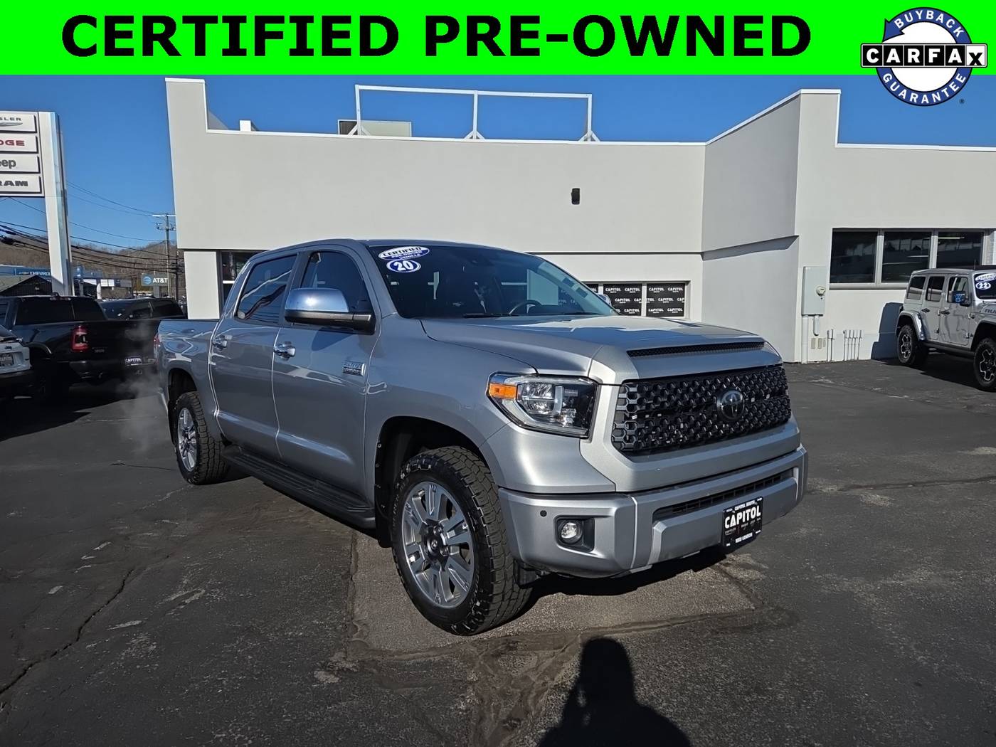 2020 Toyota Tundra Platinum — Pickup Truck — 73,188 mi — New London, CT