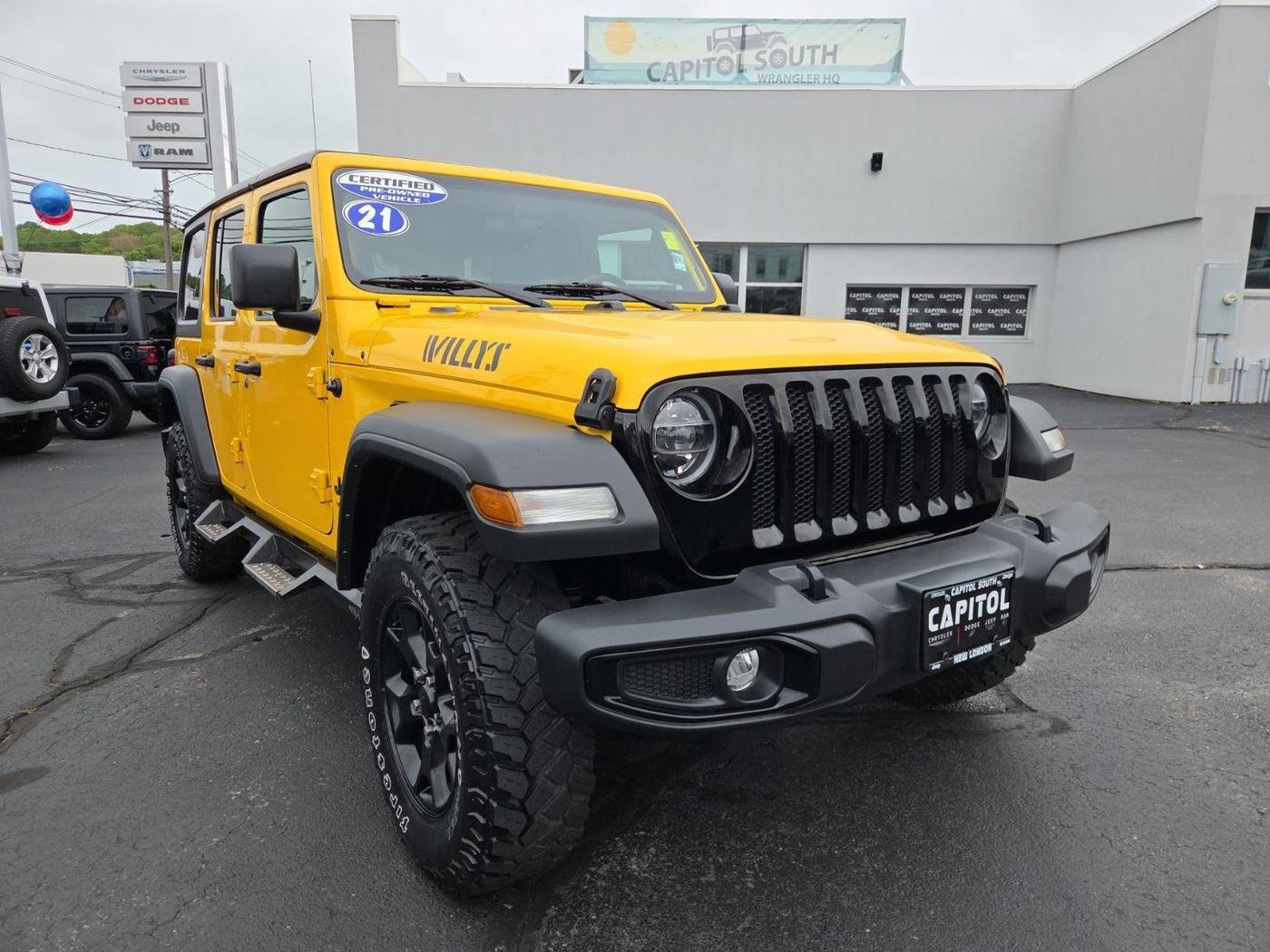 2021 Jeep Wrangler Willys — SUV — 50,638 mi — New London, CT