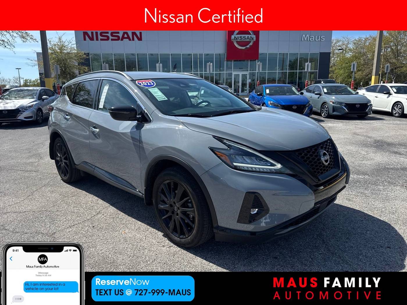 2023 Nissan Murano SV — SUV — 19,103 mi — New Port Richey, FL