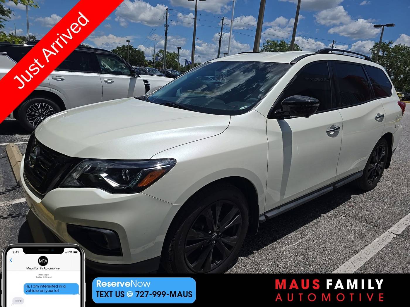 2018 Nissan Pathfinder SL — SUV — 38,158 mi — New Port Richey, FL