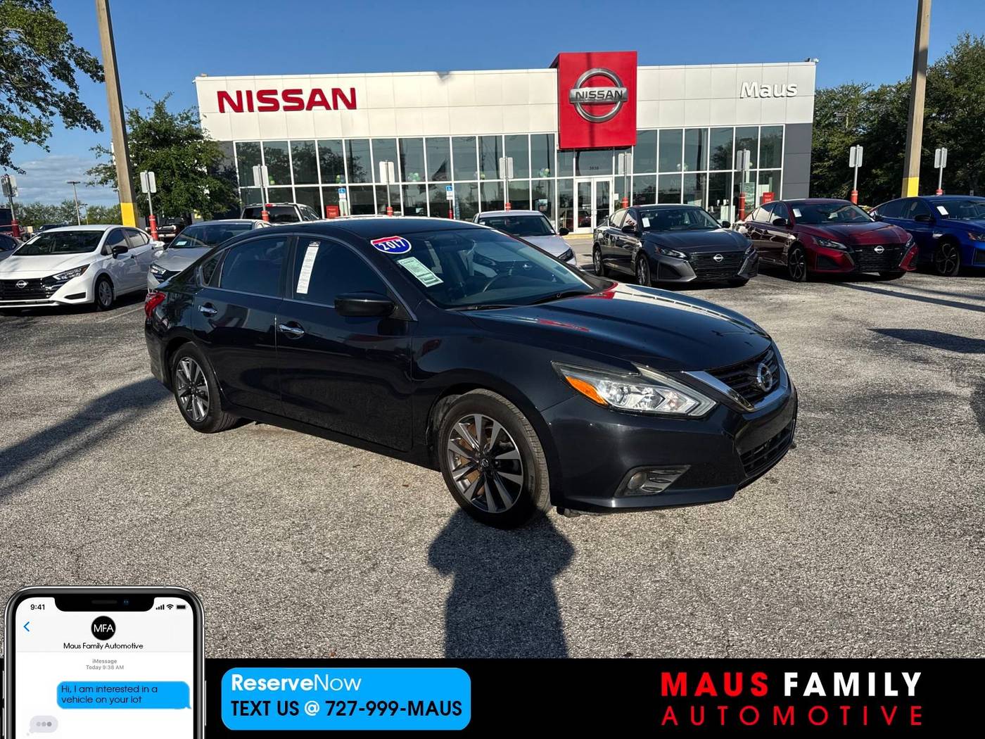 2017 Nissan Altima 2.5 SV — Sedan — 49,249 mi — New Port Richey, FL