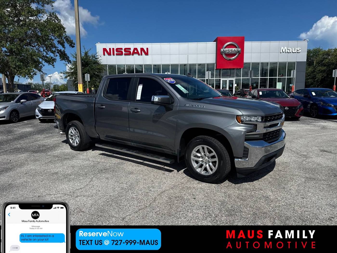 2020 Chevrolet Silverado 1500 LT — Pickup Truck — 34,898 mi — New Port Richey, FL