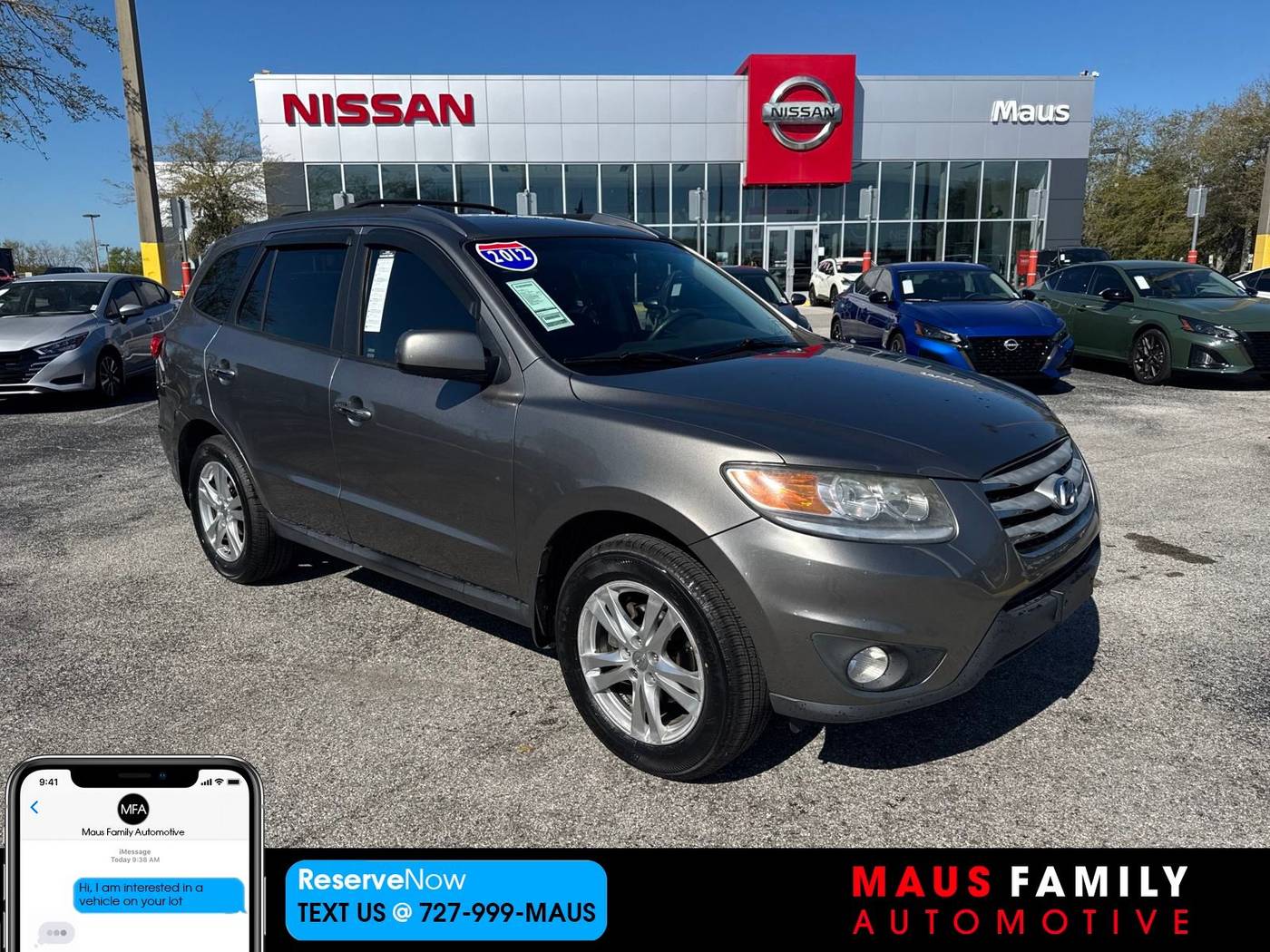 2012 Hyundai Santa Fe Limited — SUV — 74,113 mi — New Port Richey, FL