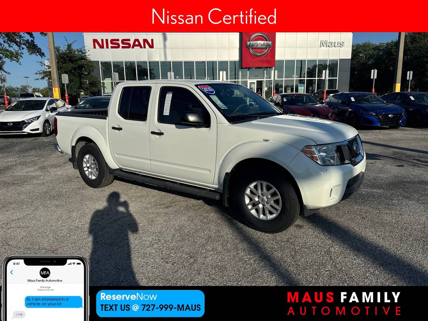 2020 Nissan Frontier SV — Pickup Truck — 55,133 mi — New Port Richey, FL