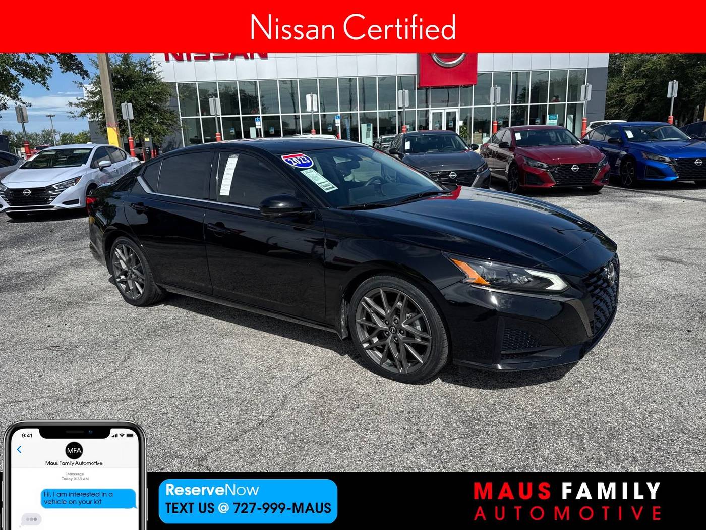 2023 Nissan Altima SR — Sedan — 34,587 mi — New Port Richey, FL