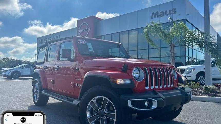 2020 Jeep Wrangler Sahara — SUV — 70,329 mi — New Port Richey, FL