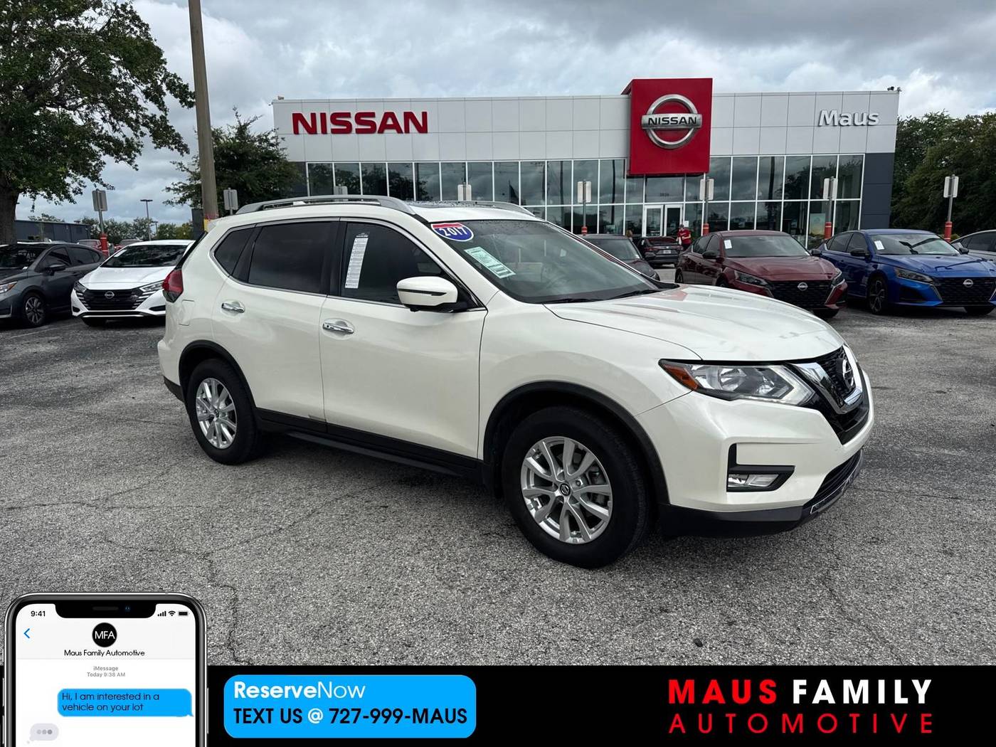 2017 Nissan Rogue SV — SUV — 82,683 mi — New Port Richey, FL