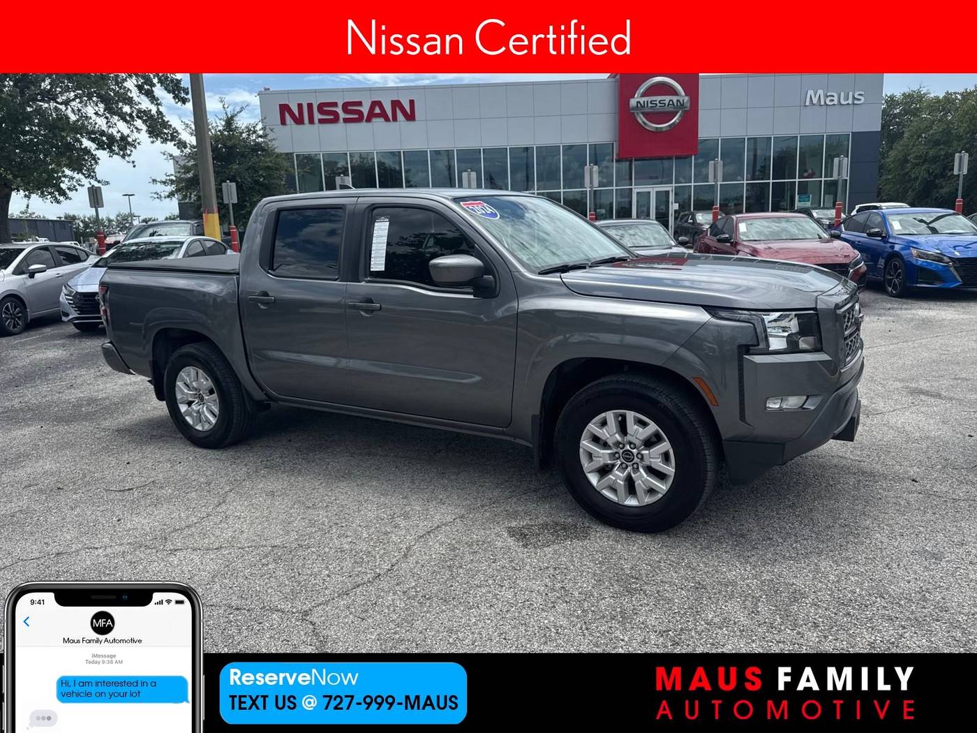 2024 Nissan Frontier SV — Pickup Truck — 16,571 mi — New Port Richey, FL