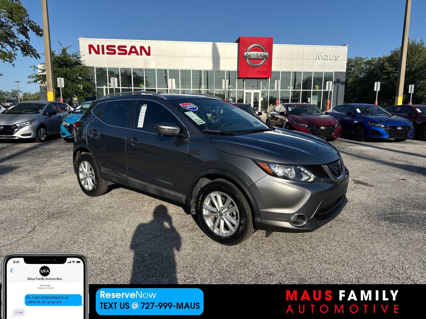 2018 Nissan Rogue Sport SV — SUV — 60,228 mi — New Port Richey, FL
