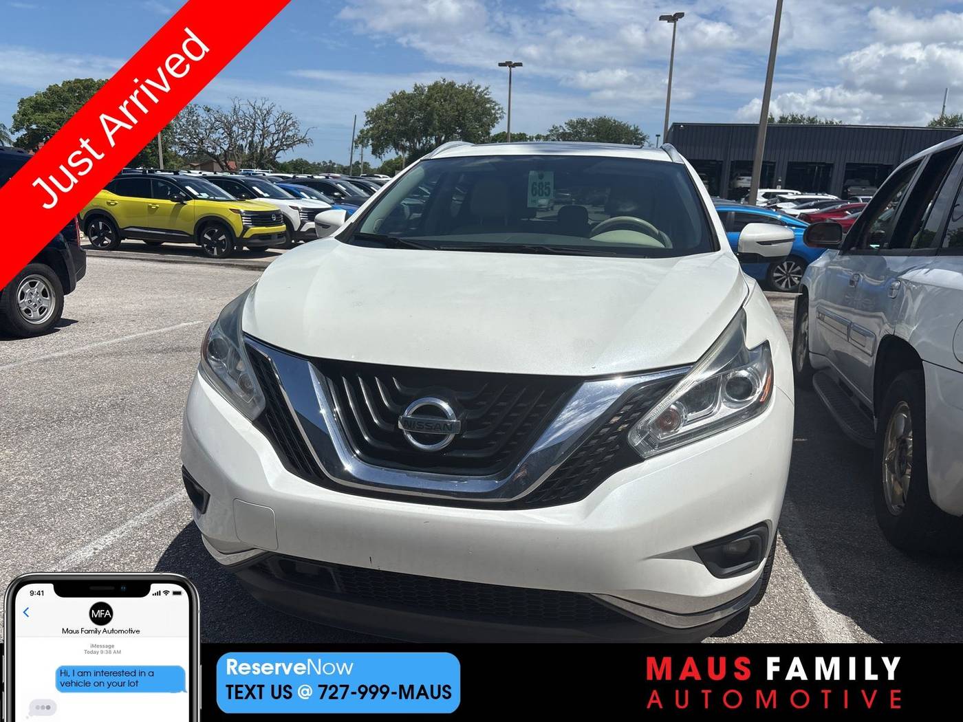 2018 Nissan Murano Platinum — SUV — 100,664 mi — New Port Richey, FL