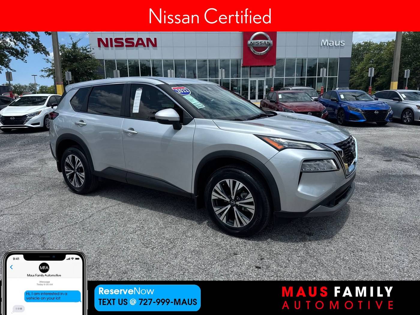 2022 Nissan Rogue SV — SUV — 17,340 mi — New Port Richey, FL