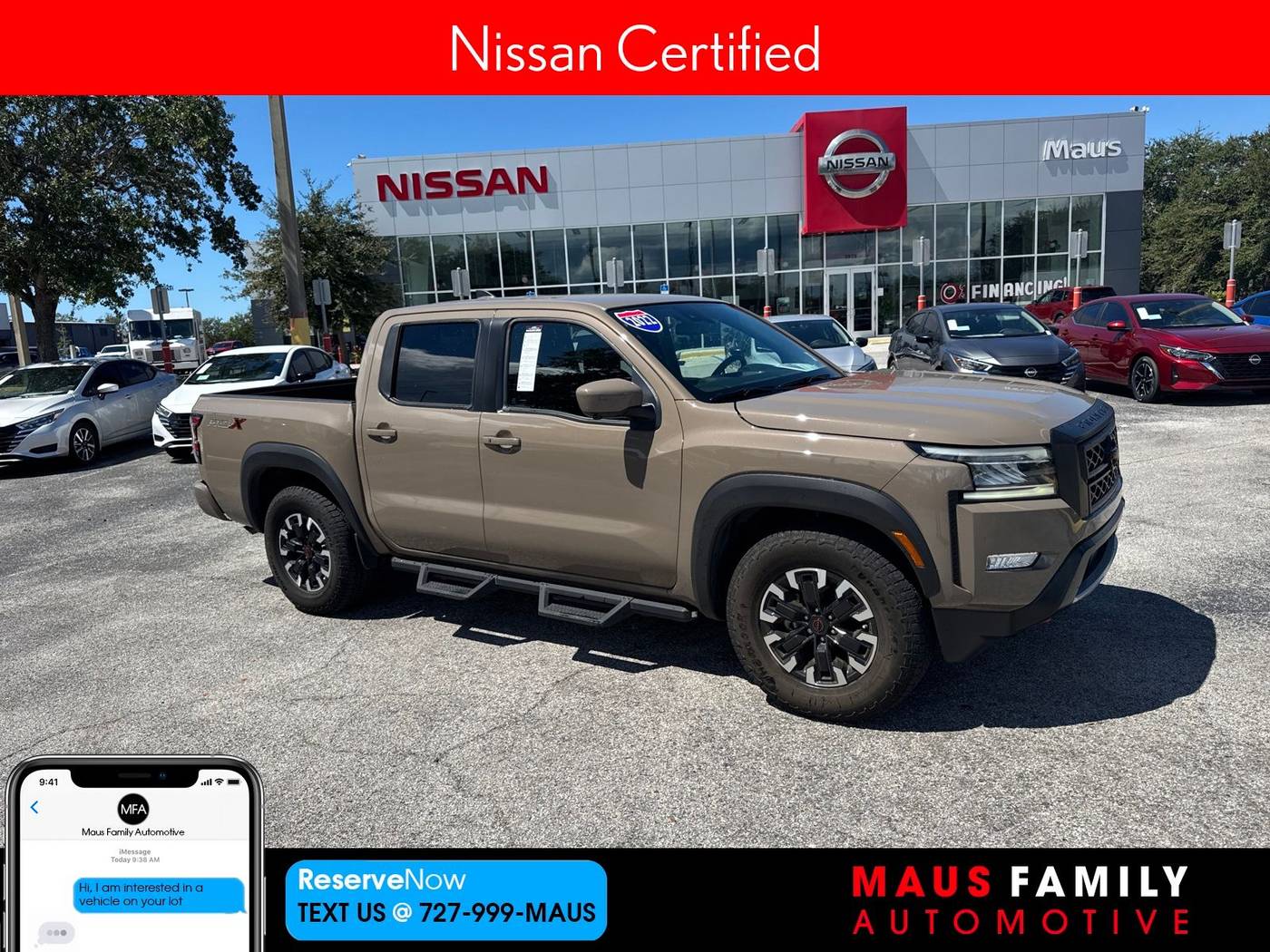 2022 Nissan Frontier PRO-X — Pickup Truck — 17,925 mi — New Port Richey, FL