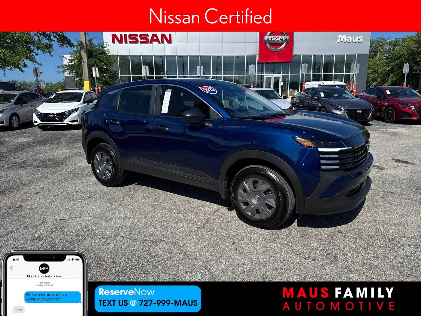 2025 Nissan Kicks S — SUV — 1,224 mi — New Port Richey, FL